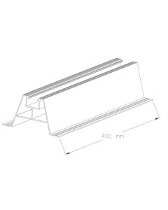 TRAPEZMONTAGESCHIENE SMT L400 (110x60) MIT DICHTUNG