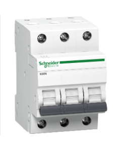 FEHLERSTROM- UND LEITUNGSSCHUTZSCHALTER SCHNEIDER K60N-B50-3 B50 50A (A9K01350)