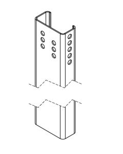 VORDERE STÜTZE L2500 (105x50x3)